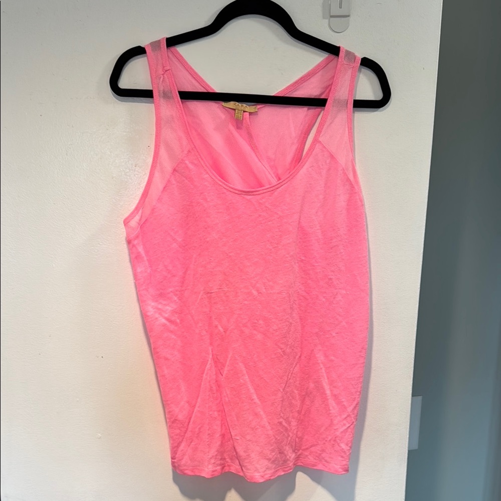 Pink Sleeveless Top